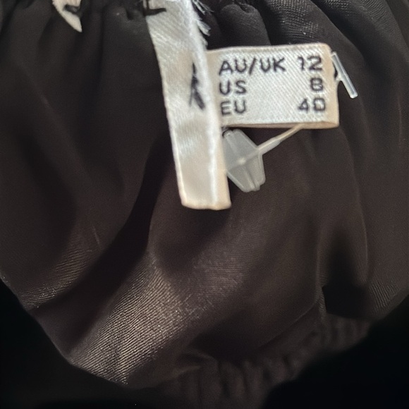 NWOT Princess Polly Black Babydoll Dress with Long Sleeves for Cocktail - Picture 12 of 12